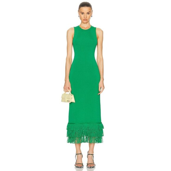 Simon Miller Dresses & Skirts - SIMON MILLER Albers Knit Dress in Gummy Green Medium New Womens Maxi Gown